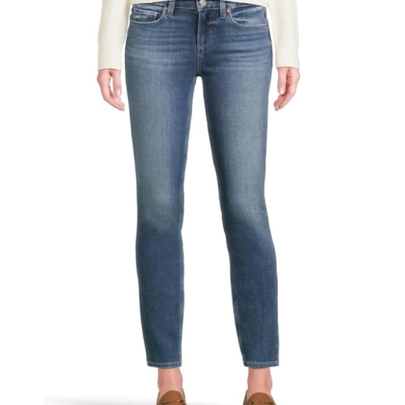 PAIGE Verdugo Ankle Skinny Jeans | Size 27 | Magnolias - Picture 1 of 8